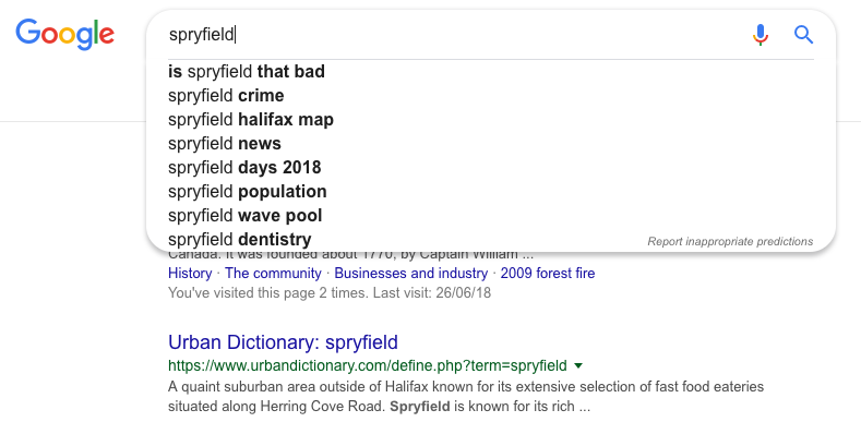 Is Spryfield that Bad?